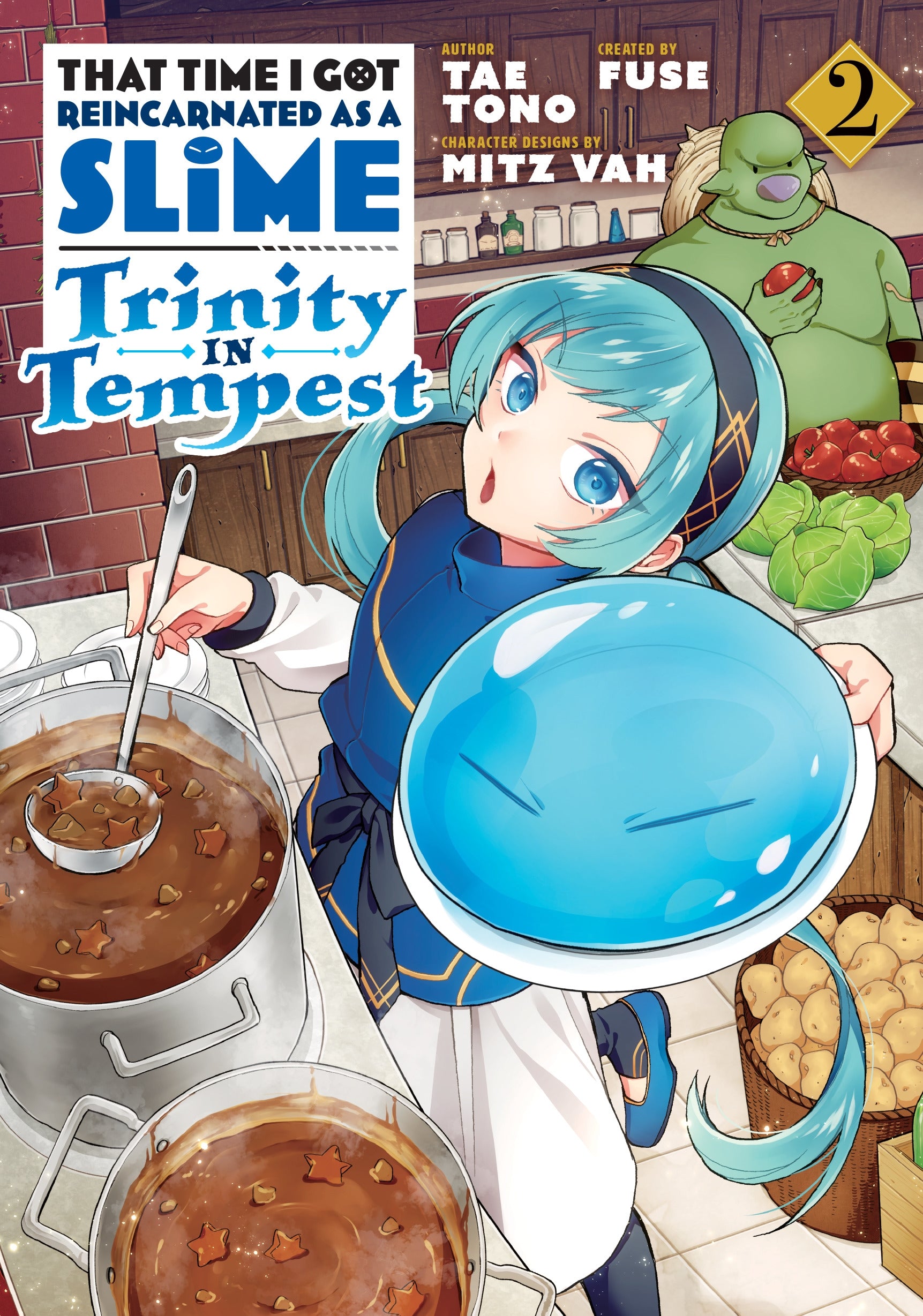 That Time I Got Reincarnated as a Slime Trinity in Tempest (Manga), Vol. 2