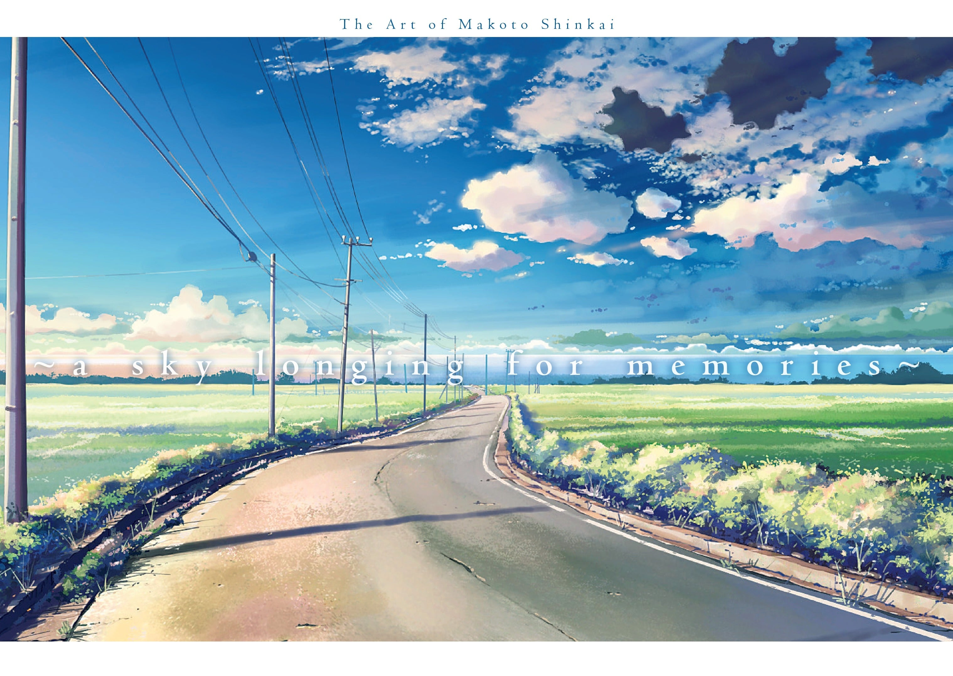 A Sky Longing For Memories : Makoto Shinkai Artbook