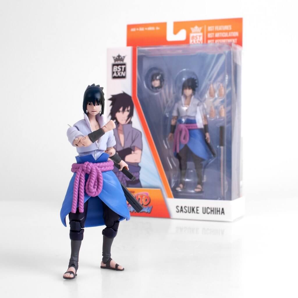 NARUTO Sasuke Uchiha BST AXN 5" Action Figure