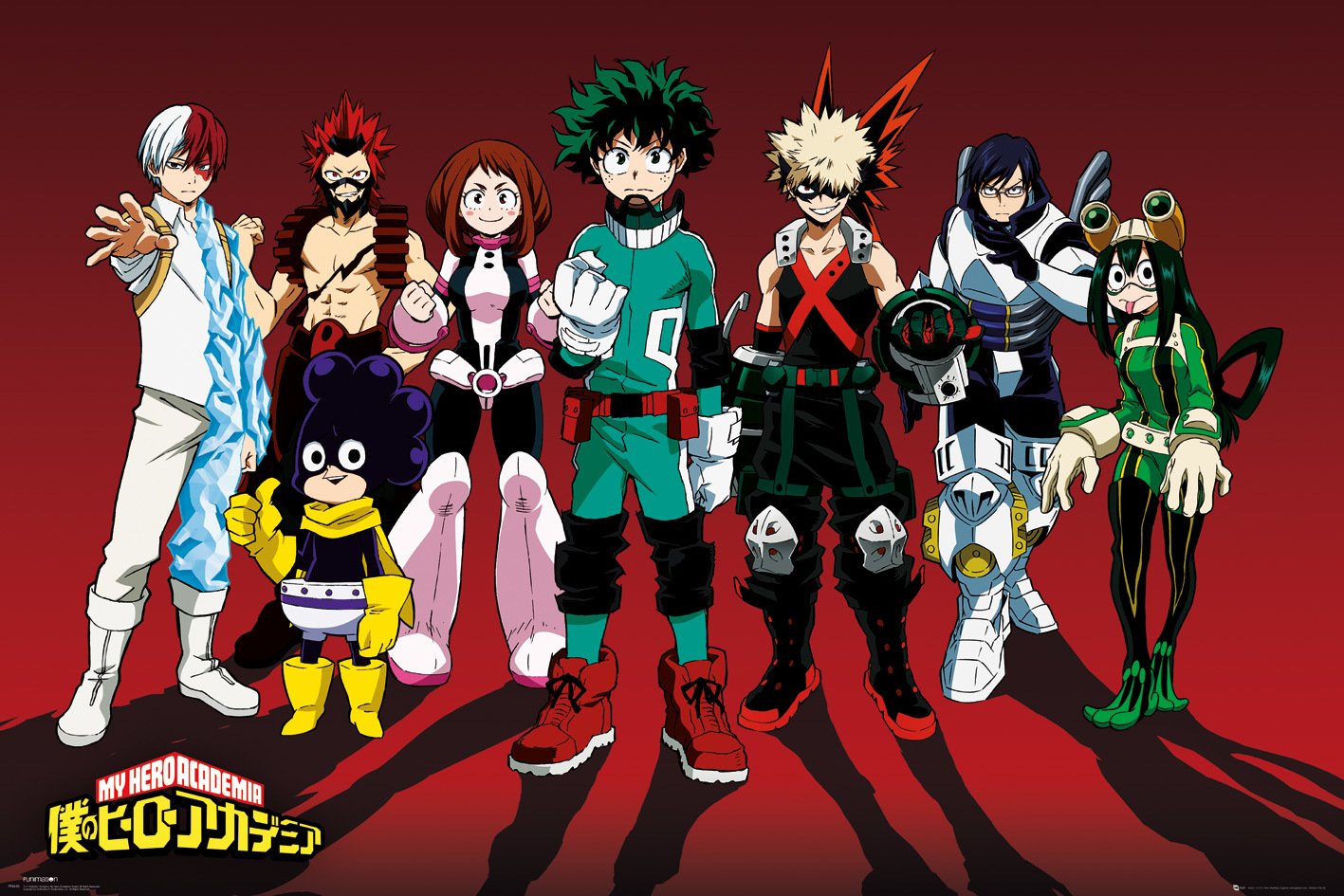 12 - My Hero Academia Line Up Poster