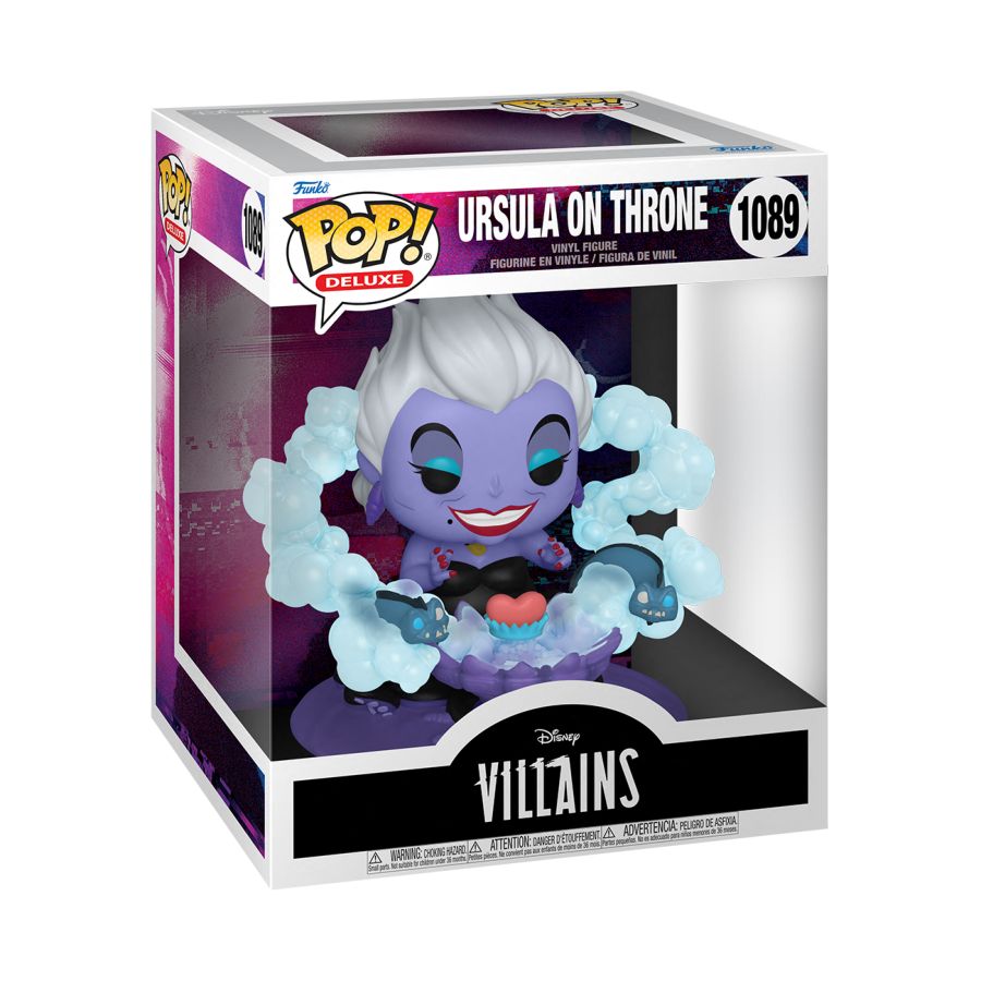 Disney Villains - Ursula on Throne Pop! Deluxe