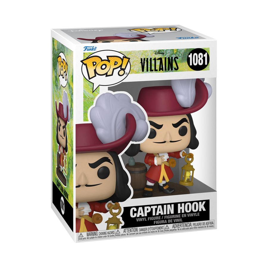 Disney Villains - Captain Hook Pop! Vinyl