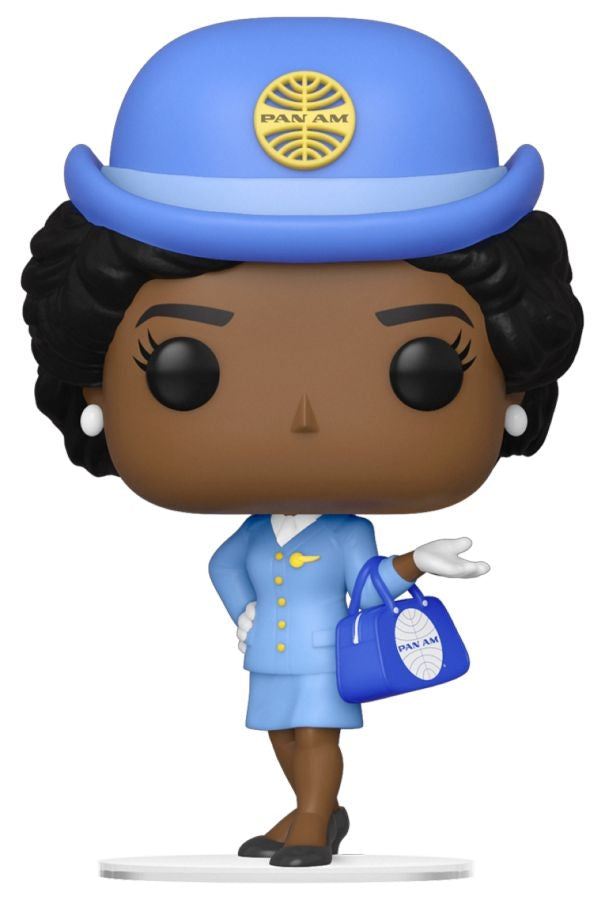 Pan Am - Stewardess with Blue Bag Pop! Vinyl