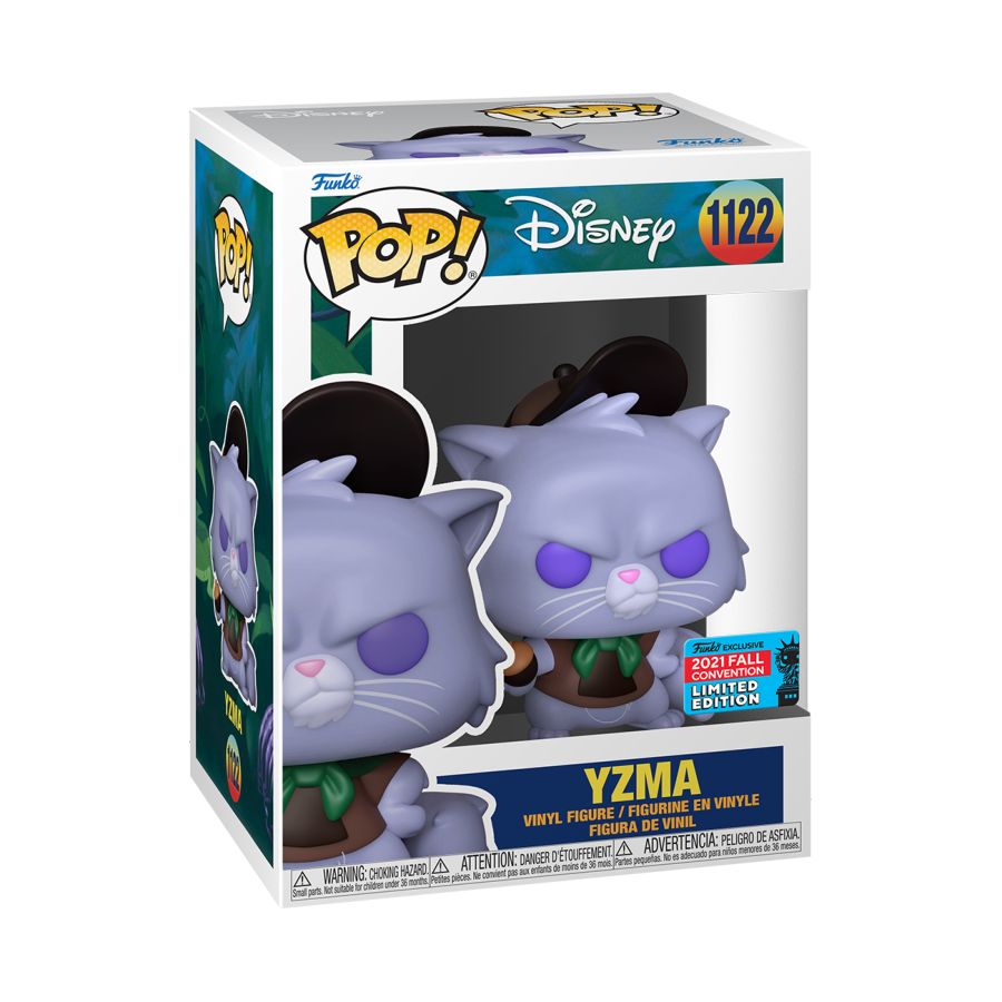 The Emperor's New Groove - Yzma Cat Scout NYCC 2021 US Exclusive Pop! Vinyl