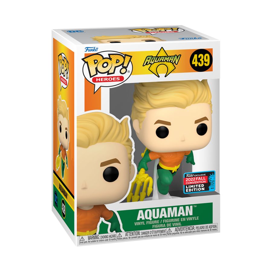 DC Comics - Aquaman NYCC 2022 US Exclusive Pop! Vinyl [RS]
