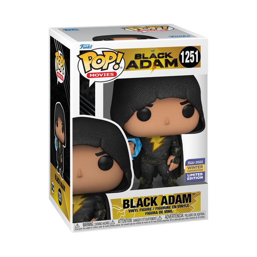 Black Adam (2022) - Black Adam Winter Con 2022 Exclusive Pop! Vinyl [RS]