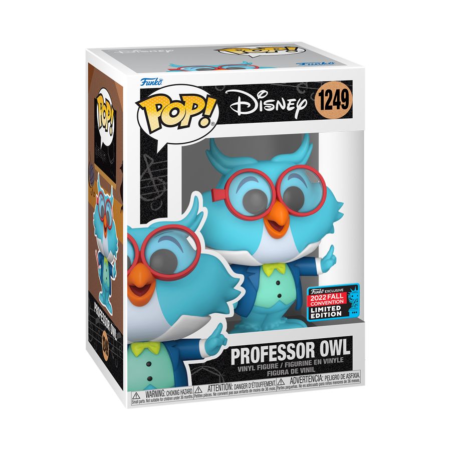 Disney - Professor Owl NYCC 2022 US Exclusive Pop! Vinyl [RS]