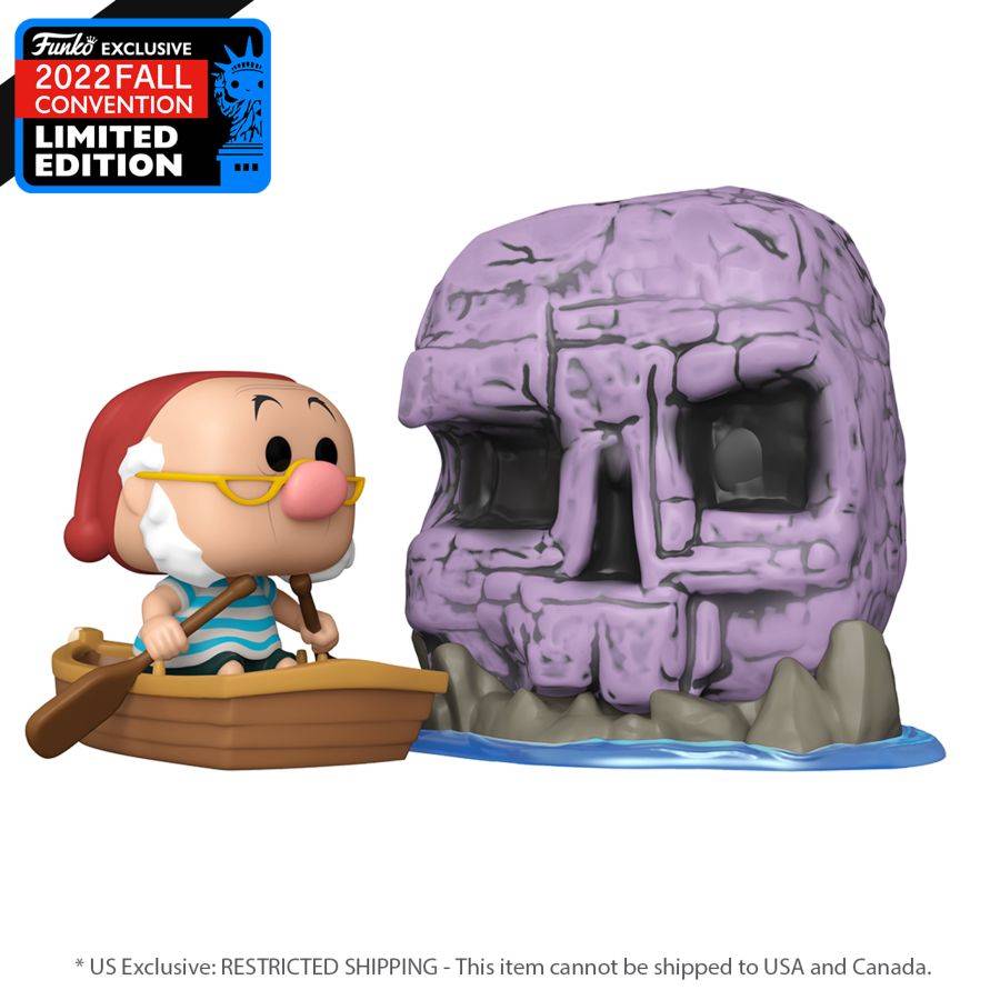 Peter Pan (1953) - Smee with Skull Rock NYCC 2022 US Exclusive Pop! Town [RS]