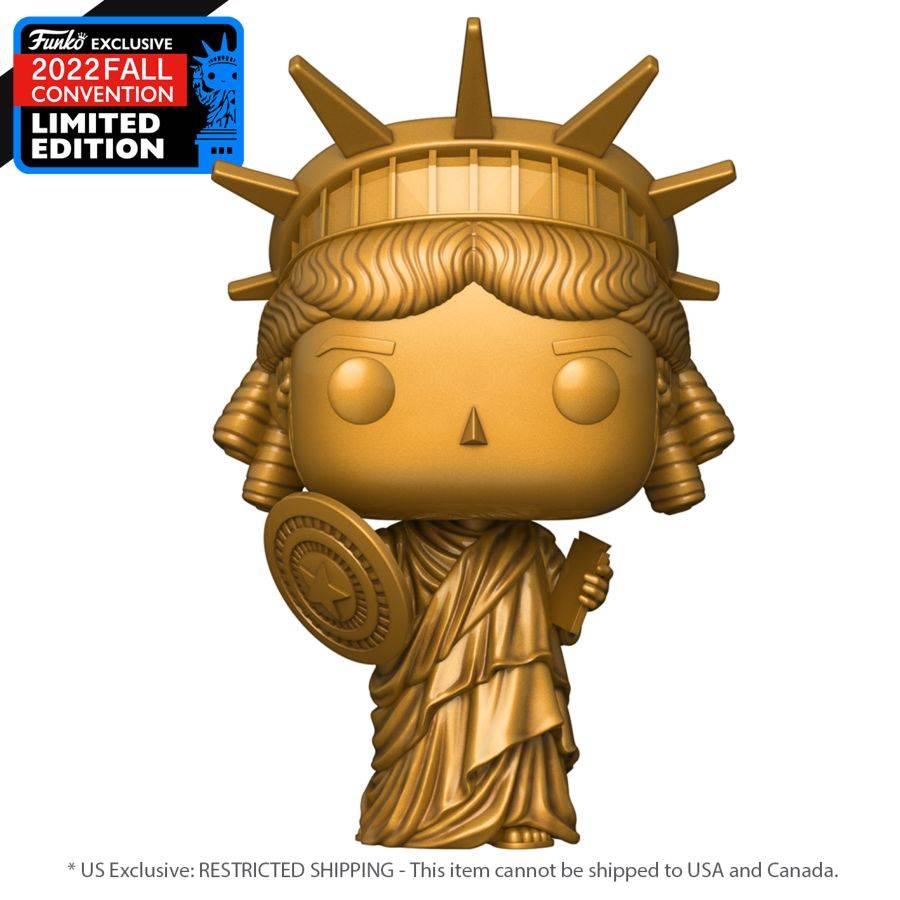Spider-Man: No Way Home - Lady Liberty with Shield NYCC 2022 US Exclusive Pop! Vinyl [RS]