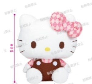 Sanrio Characters - Hello Kitty - Argyle Pattern - Large Plush **Pre-Order**