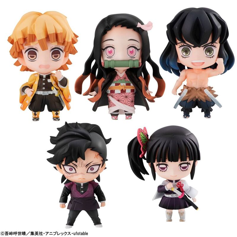 DEMON SLAYER: KIMETSU NO YAIBA - TANJIRO & FRIENDS MASCOT SET