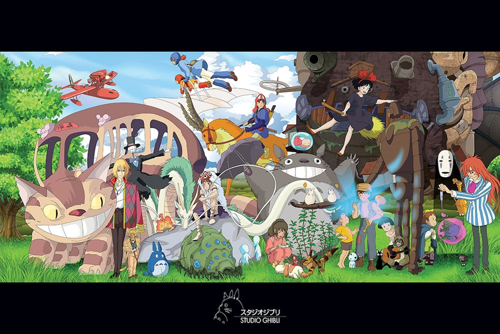 3 - Studio Ghibli Collage Poster