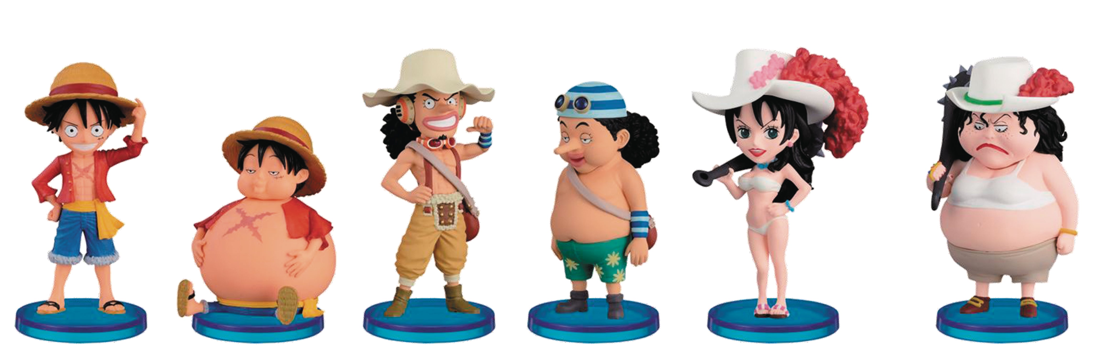 One Piece World Collectible Figure - WCF - Before and After Series