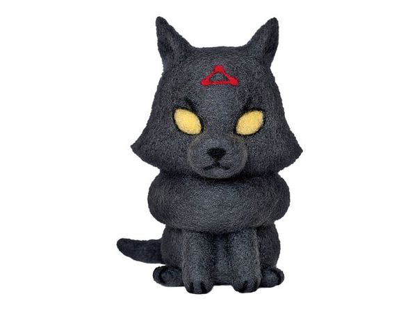 JUJUTSU KAISEN: MADE WITH NEEDLE FELT MASAMICHI YAGA HANDICRAFT KIT - DIVINE DOGS (BLACK)