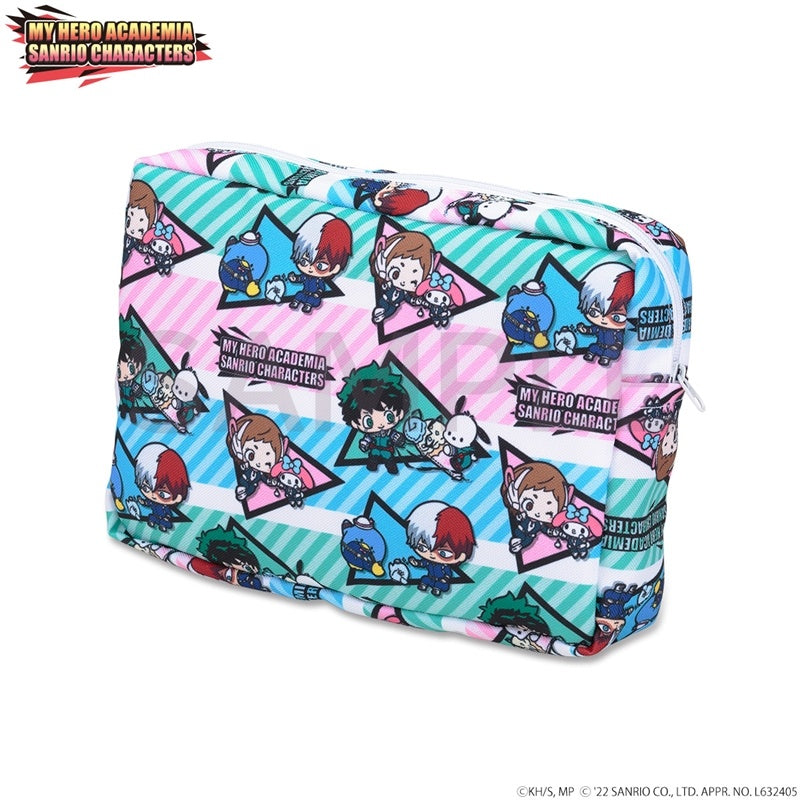 My Hero Academia x Sanrio Characters BOX Pouch - A