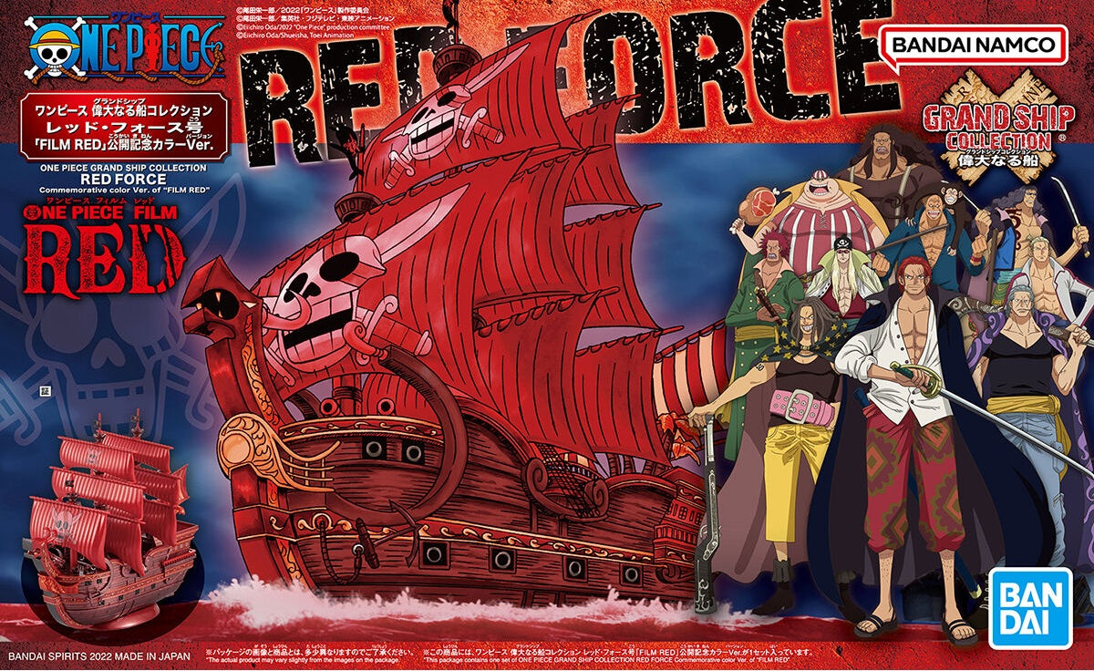 One Piece Grand Ship Collection Red Force FILM RED Commemorative Colour Ver.