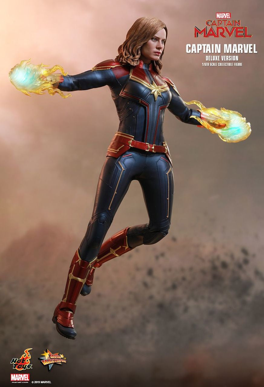 Hot Toys 1/6 12" MMS522 Captain Marvel Deluxe Action Figure