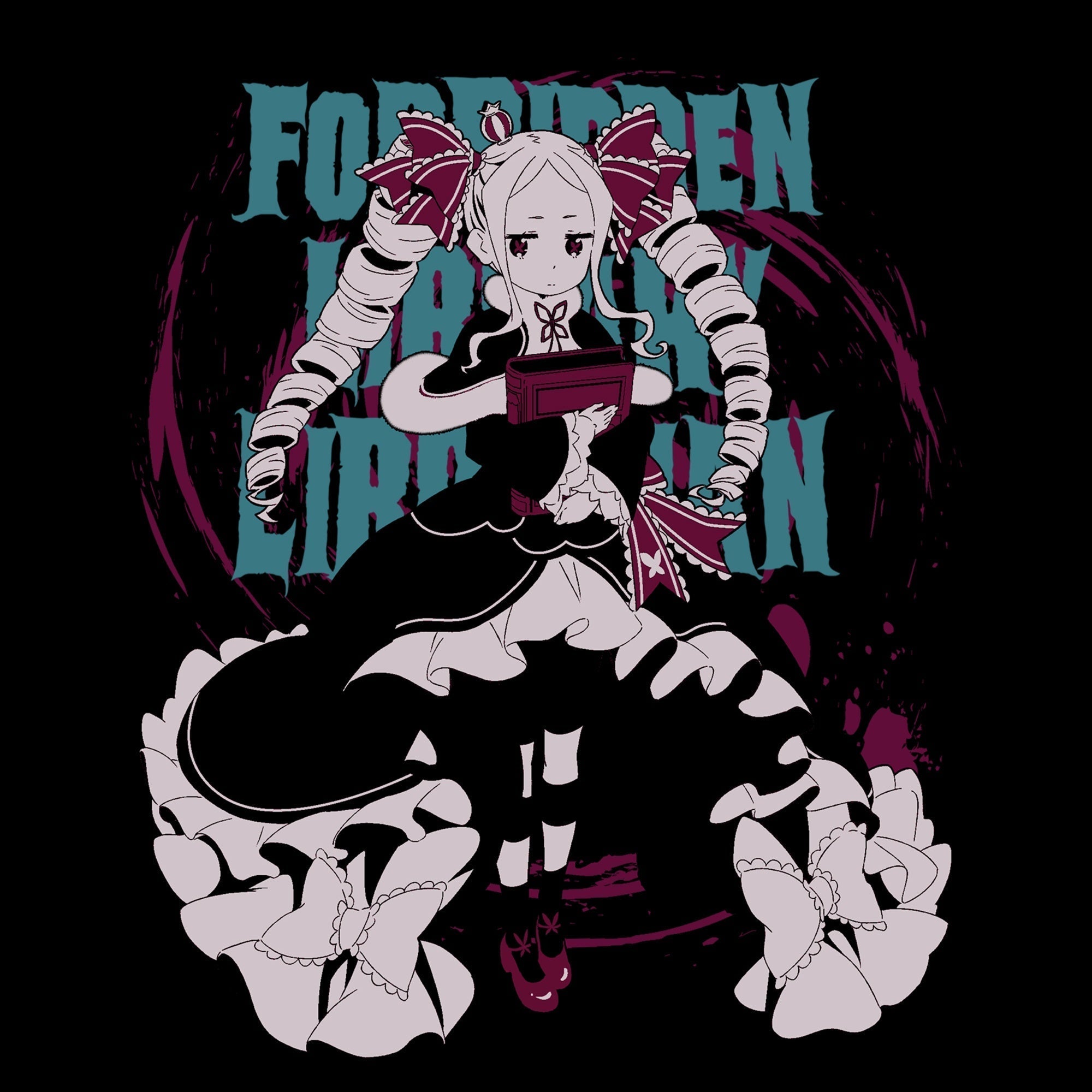 Re: Zero Starting Life in Another World: Beatrice T-shirt BLACK - XL