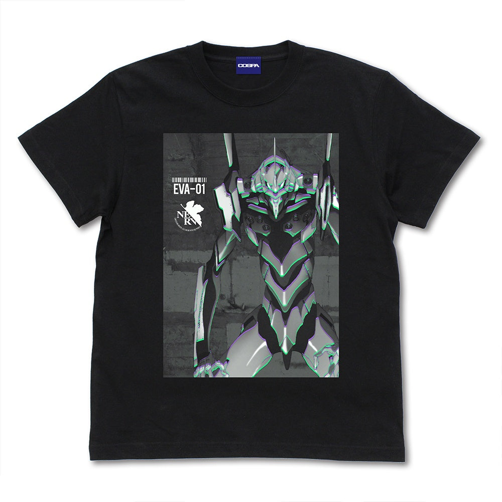 EVANGELION: Eva Unit 1 Effect Visual T-shirt BLACK - Small