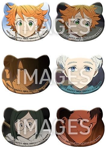 The Promised Neverland Kemomimi Can Badge