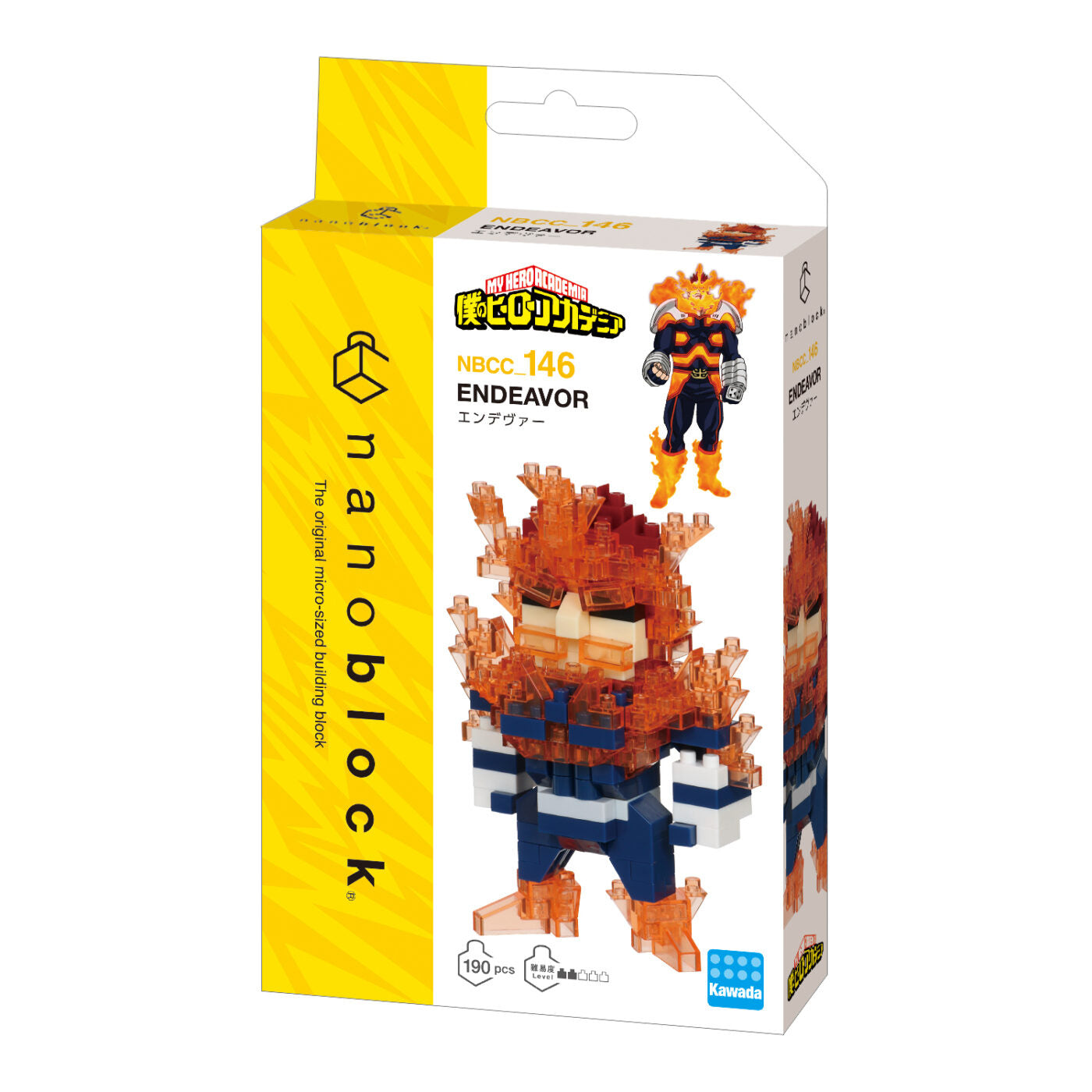 NBCC_146 Nano Block My Hero Academia Endeavor