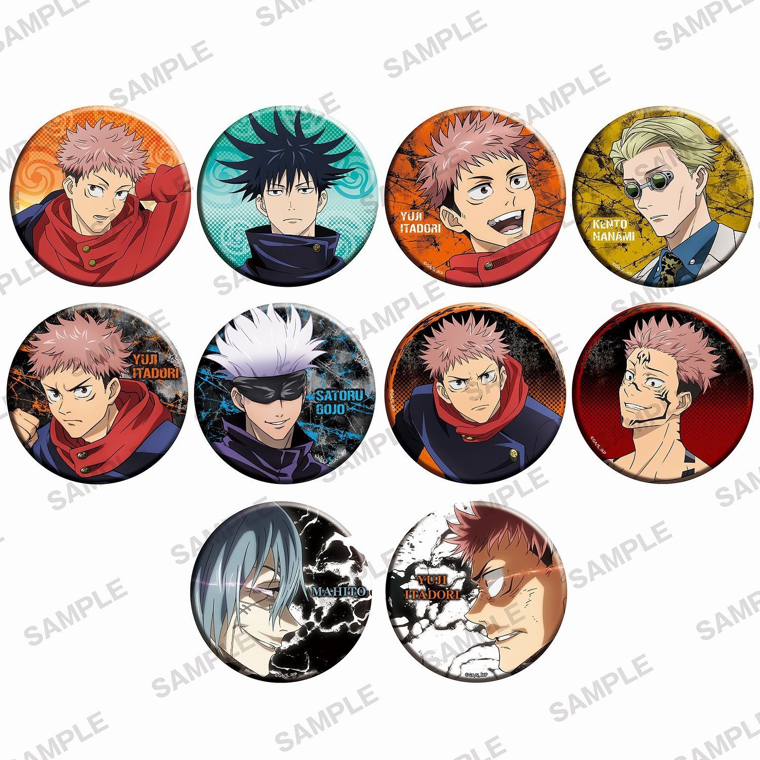 JUJUTSU KAISEN: JUJUTSU CAN BADGE +75