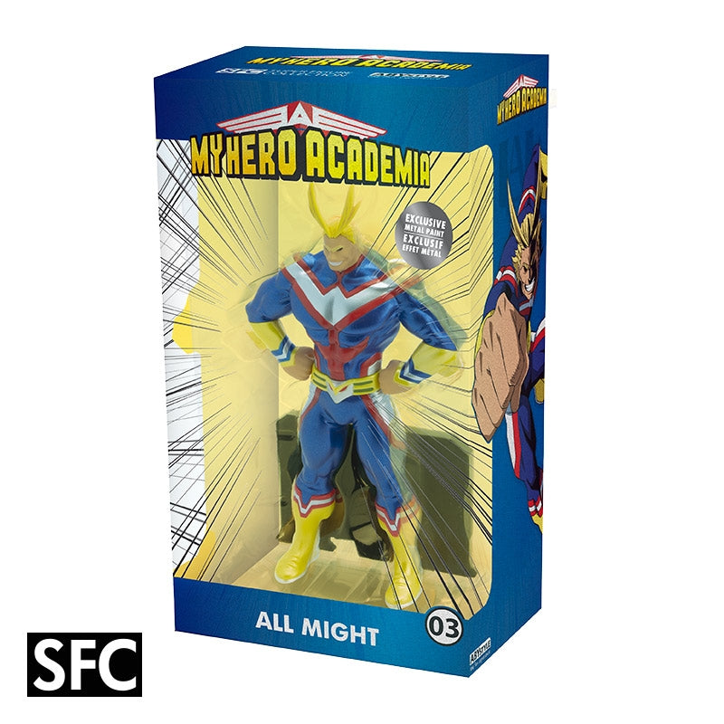 MY HERO ACADEMIA Figurine - All Might - Metal foil effect