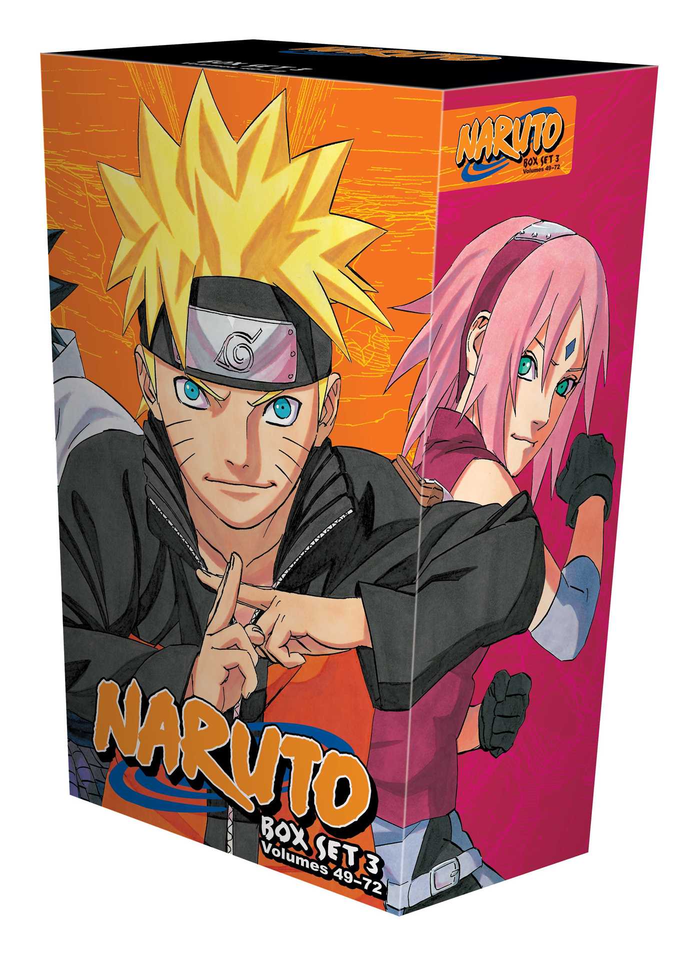 Naruto Box Set 3 (Volumes 49-72)