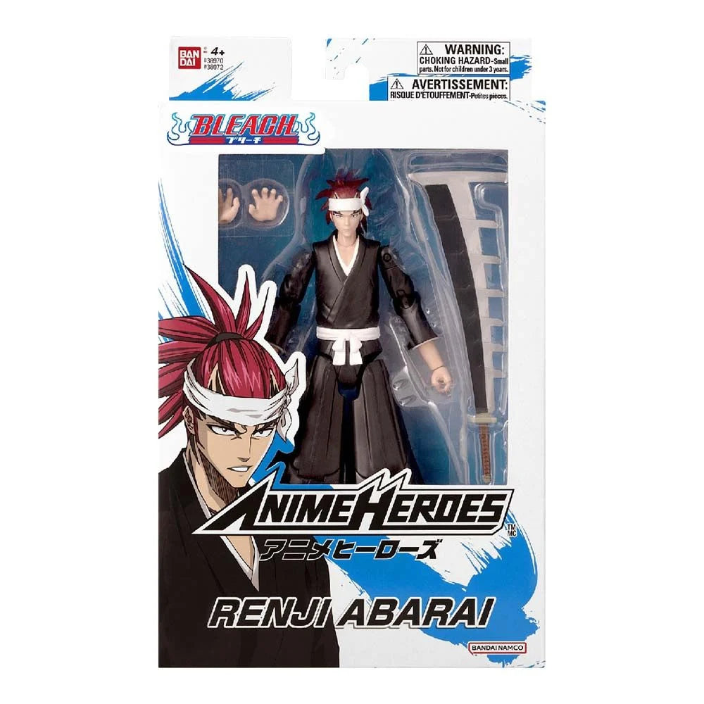 Anime Heroes: Bleach - Renji Abarai Action Figure